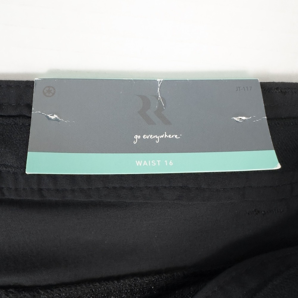 Royal Robbins Discovery Bermuda Shorts Womens 16 Black Nylon Hiking Outdoors - Picture 15 of 16